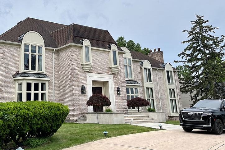 View of Gutter Replacement in Troy MI